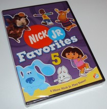 Nick Jr. Favorites Vol. 5 Five Nickelodeon Blue&#39;s Clues, Dora Explorer (DVD NEW) - £26.53 GBP