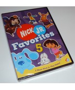 Nick Jr. Favorites Vol. 5 Five Nickelodeon Blue's Clues, Dora Explorer (DVD NEW) - £26.53 GBP
