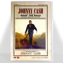 Johnny Cash - Ridin the Rails (DVD, 1974, Full Screen) Like New !   52 Minutes ! - £17.46 GBP