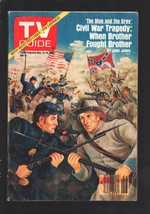 TV Guide 11/13/1982-&quot;The Blue and The Grey&quot; cover art-Western NY State editio... - £14.50 GBP