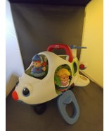 Fisher-Price Mattel J0001 Little People Lil&#39; Movers Airplane with 2 Char... - $15.00