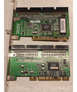 LOT x2 PCI IDE UltraATA RAID Controllers Promise Ultra100 &amp; Ultra100 TX2 - $69.78