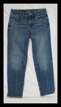 Old Navy Mid Rise Blue Jeans Straight Size 0 Petite - $12.86