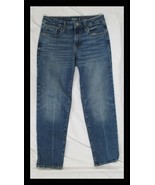 Old Navy Mid Rise Blue Jeans Straight Size 0 Petite - $236.76 MXN