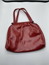 Vintage Red Leather Purse - £11.67 GBP