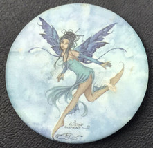 Amy Brown Water Element Fairy Pin Button Pinback 2002 Fantasy Art - £10.32 GBP