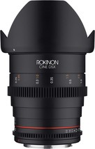 Rokinon 24-Millimeter T1.5 Cine Dsx High-Speed Wide-Angle Cine Lens For ... - £489.55 GBP