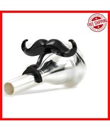 Modern Clip-On Mustache for Sousaphone - Fun and Unique Brass Accessory - $31.66 CAD