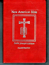 New American Bible, St Joseph Illustrated, Catholic Saint Joseph Edition, Leathe - £23.56 GBP