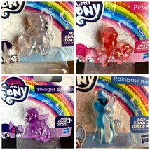 Mini My Little Pony Figures Twilight Sparkle Rarity Pinkie Pie Rainbow Dash Lot - £10.18 GBP