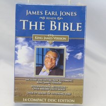  The Bible James Earl Jones Reads The Entire KJV New Testament 2014 Sealed - £107.88 GBP