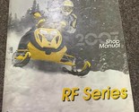 2007 Sci Doo RF Serie Servizio Riparazione Negozio Manuale Fabbrica - $99.94