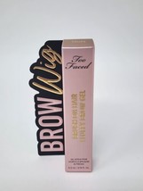 New TOO FACED Taupe Brow Wig Brush On Hair Fluffy Brow Gel - £12.05 GBP