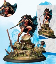 35mm Resin Superhero Model Kit Wonder Woman (with base) Beautiful Girl Unpainted - £27.72 GBP