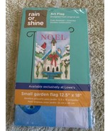 NEW Rain Or Shine NOEL Christmas Church Snow Red Bird GARDEN FLAG 12.5&quot; ... - $8.73 CAD