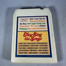 Readers Digest They Sing The Songs Tape 3 1980 Peggy Lee Stereo 8 Format - $9.55