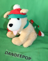 Hallmark Holiday Christmas Dog Stuffed Animal Nikki - £15.57 GBP