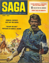 Saga - February 1958 - Robert Stanley, Robert Capa, General George A Custer More - £11.57 GBP