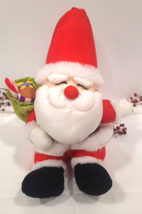 Vintage Christmas Santa Claus by Trendmasters  12&quot; Nylon 1993  Parachute Plush - £12.08 GBP