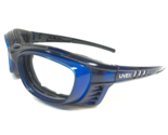 uvex Safety Goggles Eyeglasses Frames SW09 Black Blue Square Z87-2 56-21... - $60.59