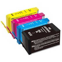 Compatible with HP 902XL Black (T614AN) and HP 902XL Cyan, Magenta, Yellow (T6Mx - £48.24 GBP