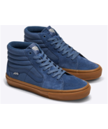 Vans Skate SK8-Hi Vintage Blue/Gum Canvas &amp; Suede VN0A5FCC0QZ Men&#39;s size 7 - $88.76 CAD