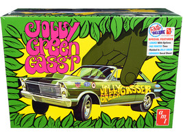 Skill 2 Model Kit 1965 Ford Galaxie &quot;Jolly Green Gasser&quot; 3-in-1 Kit 1/25 Scale M - £42.08 GBP