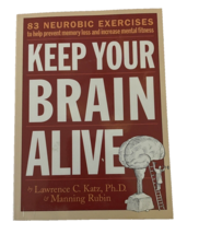 Book Keep Your Brain Alive 83 Neurobic Exercises Prevent Memory Loss Mental Fit - £6.76 GBP