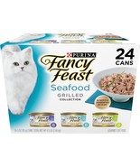 Fancy Feast Grilled Wet Cat Food Seafood Collection in Wet Pack of 24 3 ... - €28,22 EUR