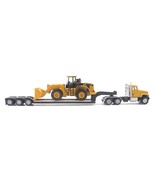 CAT Caterpillar CT681 Day Cab Tractor Yellow with Lowboy Trailer and CAT... - €62,68 EUR