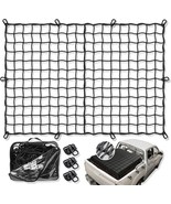 4x6FT Elastic Cargo Net for Truck Beds, Stretches to 8x12FT, 5mm Mesh - $401.18 MXN