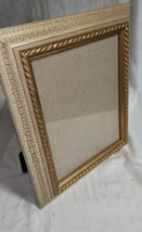 Nice 8x10 Photo Picture Frame Roses Accents Gold Color Edges Wedding Ann... - $17.99