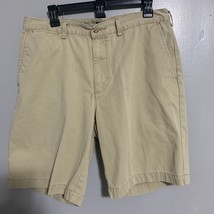 Polo Ralph Lauren Chino Shorts Men&#39;s 34 Beige Stretch Classic Fit Casual... - $16.81