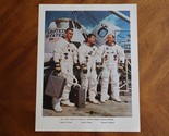 Vintage NASA 11x14 Photo/Print 69-HC-264 Apollo 10 Crew: Cernan Young St... - £9.59 GBP