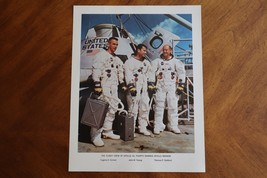 Vintage NASA 11x14 Photo/Print 69-HC-264 Apollo 10 Crew: Cernan Young St... - $12.00