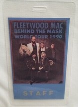 Fleetwood Mac / Stevie Nicks Original Vintage 1990 Tour Laminate Backstage Pass - £15.63 GBP