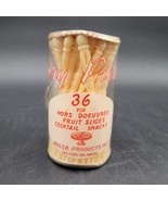 New NOS Vintage Ivory Picker Cocktail Toothpicks Party Picks Hors Doeuvr... - £6.32 GBP