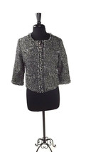 RUBY RD. Petite Womens Size 10P 10 P BOUCLE Gold Black Glitzy Rhinestone... - £12.72 GBP