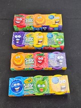 (4) Crayola Silly Scents Dough - Play Doh - 4-Packs - 3oz Each Pack-9 Scents Tot - £7.70 GBP