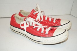 Converse Unisex CT All Star M9696 Red Casual Shoes Sneakers Size M 7 W 9 - £28.41 GBP