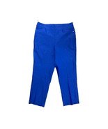 Rafaella Ladies Blue High Stretch Pull-On Front Pockets Capri Pants - Size: 4 - $14.22