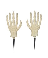 Halloween Glow-In-The-Dark 13&quot; Skeleton Hand Yard Stakes, Outdoor Décora... - $489.64 MXN