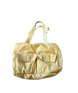 Brics Prisma Dark Yellow Medium Sized Nylon  Handbag Vintage - $42.49