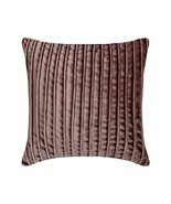 Purple Velvet Pintucks &amp; Textured 16&quot;x16&quot; Throw Pillow Cover - Morado - €40,50 EUR+