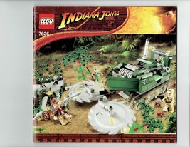 LEGO Indiana Jones 7626 instruction Booklet Manual ONLY - £3.80 GBP