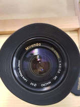 Miranda 70-210 Canon FD fit zoom lens. Lovely light and bright vintage lens with - £35.41 GBP