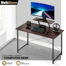47&quot; Computer Gaming Desk Workstation Office Desktop X Brace Table w/Scre... - £80.20 GBP