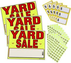 Sunburst Systems 4195 Yard Sale EZ Kit w/Direction Space Stickers 11 * 1... - $11.88