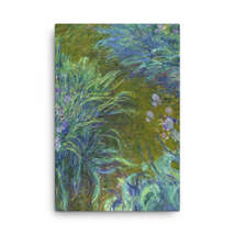 Claude Monet Path through the Irises 02, 1914-17 Canvas Print - £78.84 GBP+