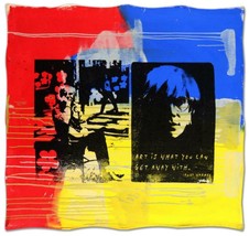 GAIL RODGERS/Andy Warhol/One-of-a-Kind Hand-Pulled Silkscreen &amp; Acrylic Painting - £436.64 GBP